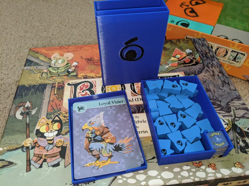 Root faction storage boxes