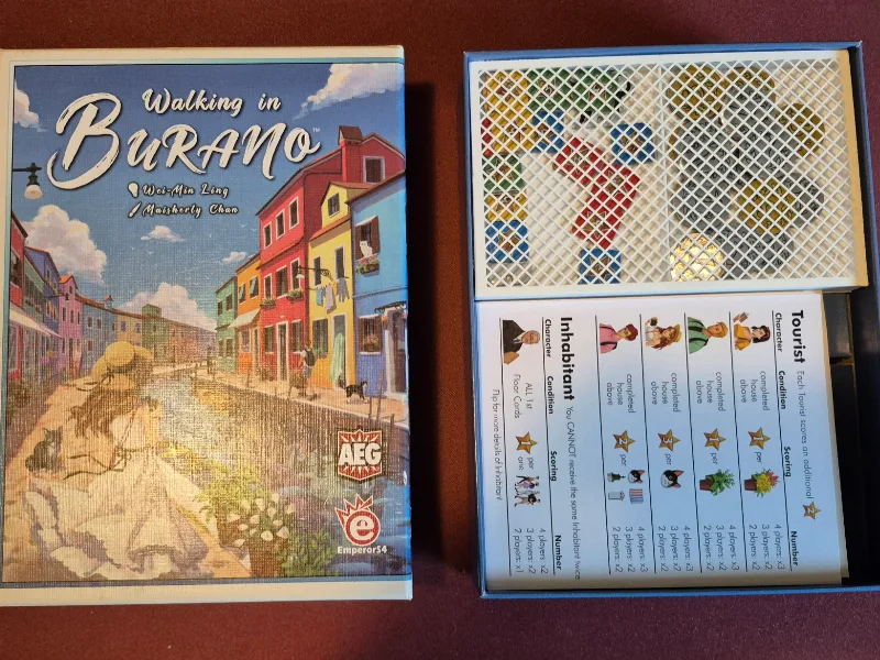 Walking in Burano - Game Insert