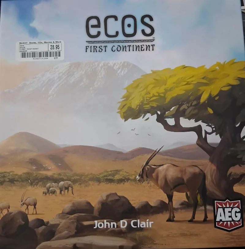 Ecos: First Continent Board Game Insert