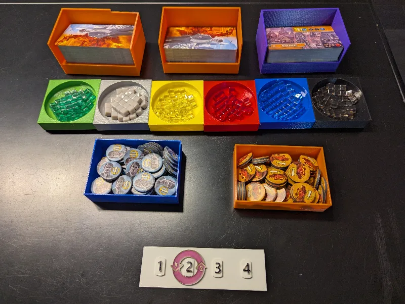It's a Wonderful World (+C&A Expansion) Board Game Insert