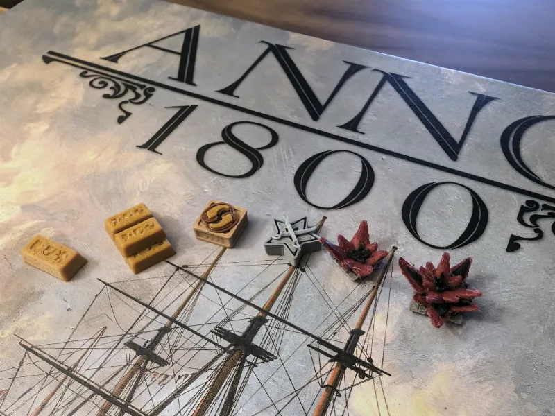 Anno 1800: The Board Game - 3D Tokens