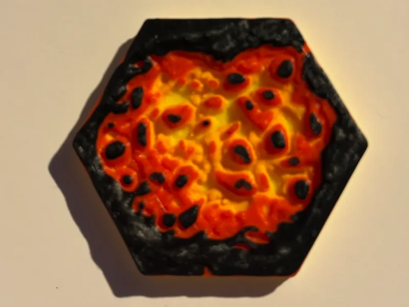 Gloomhaven - Hot Coals - 1 Hex