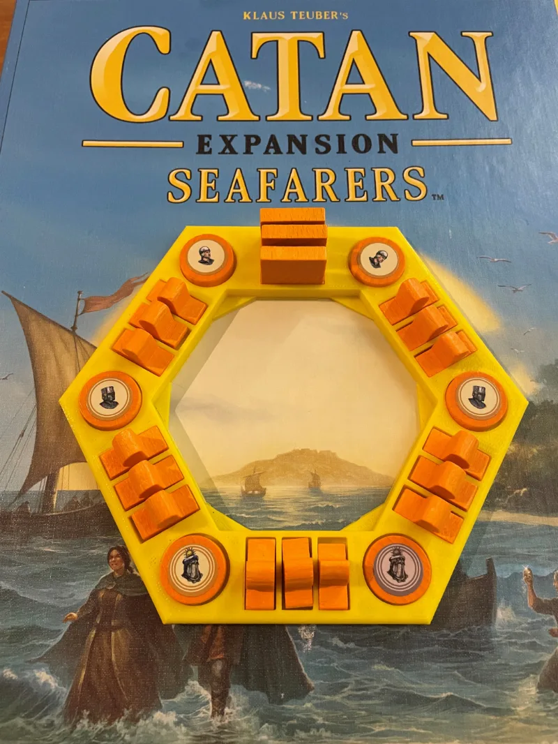 Catan Seafarers and Cities & Knights Holder