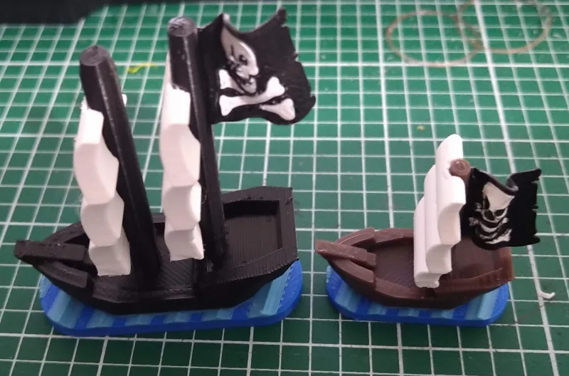 FORGOTTEN WATERS PIRATE SHIPS (SMALL AND BIG)