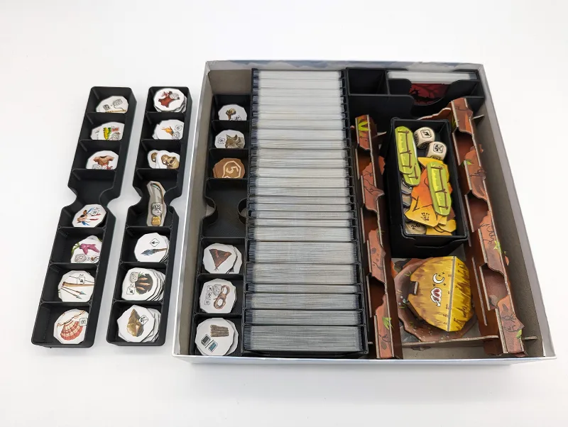 Organizing insert for Paleo board game by Z-Man Games