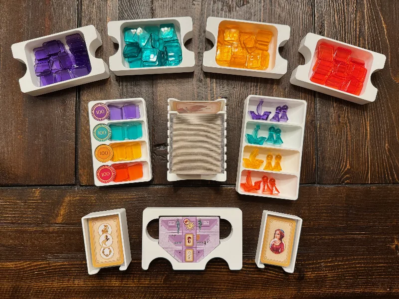 Mille Fiori with The Masterpieces Expansion Insert / Organizer