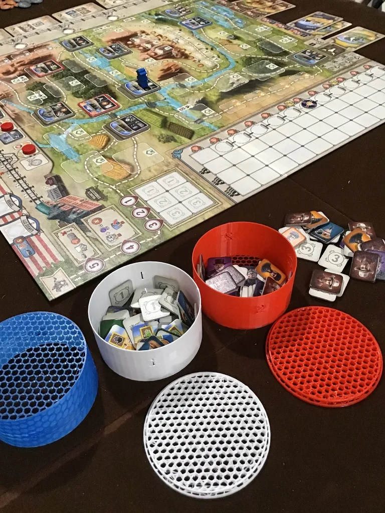 Great Western Trail Worker Bowls