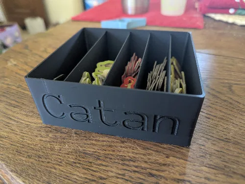 Catan junior card box