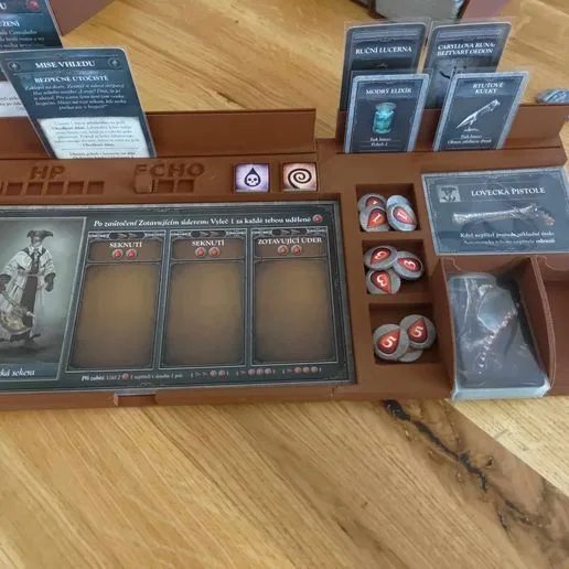 bloodborne board game playerboard