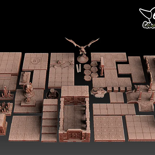 Dungeon bowl - warhammer quest rooms pack