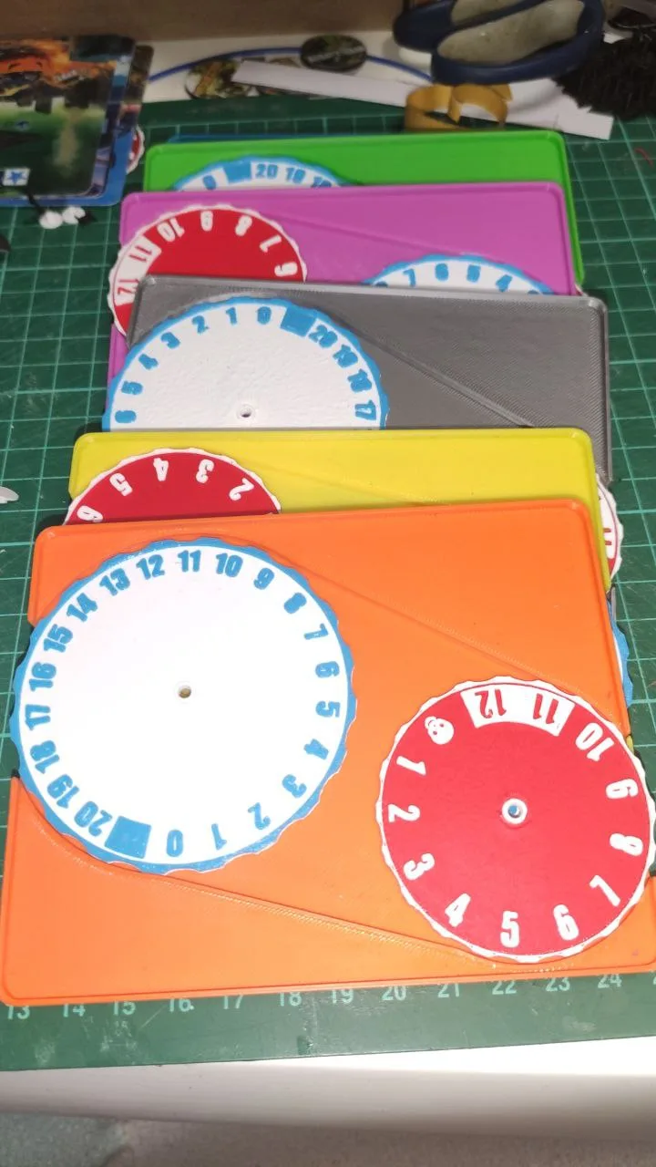 King of Tokyo player tray and player counter