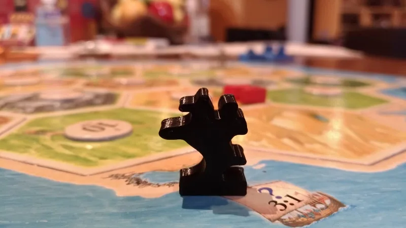 Catan Traders and Barbarians Player Knight Expansion/Replacement Part