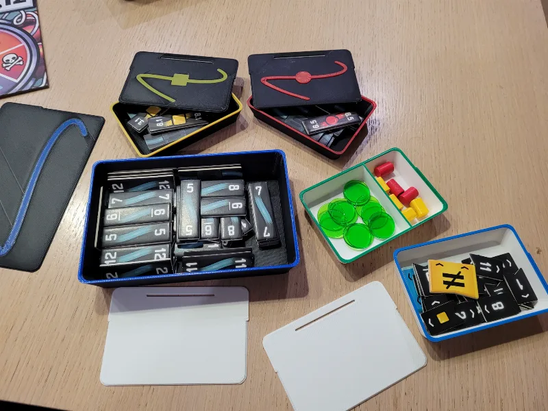 Bomb Busters - organizer boxes