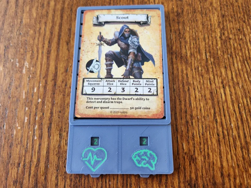 HeroQuest (2021) companion dashboard