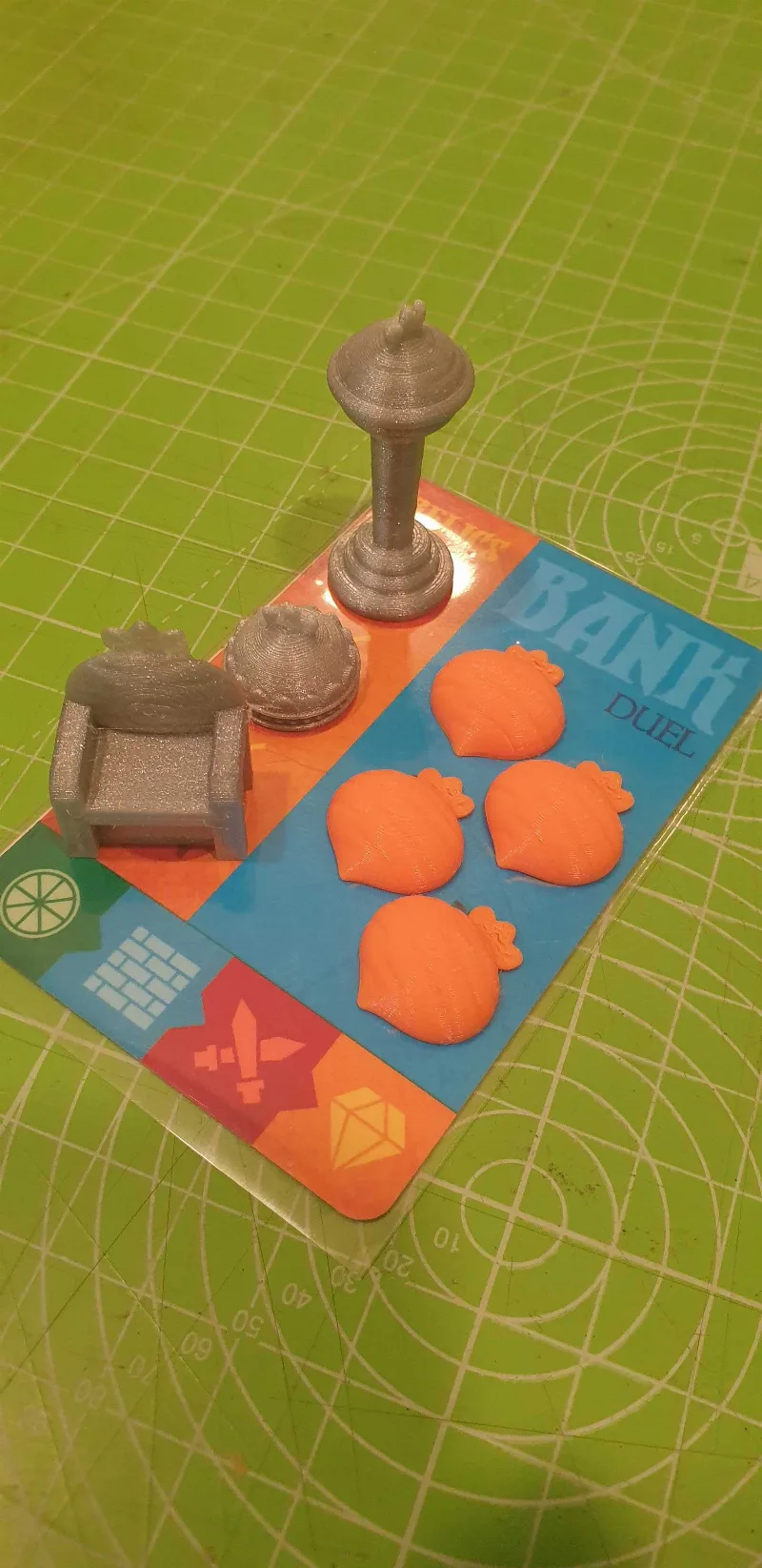 Village Pillage upgraded components (Boardgame)