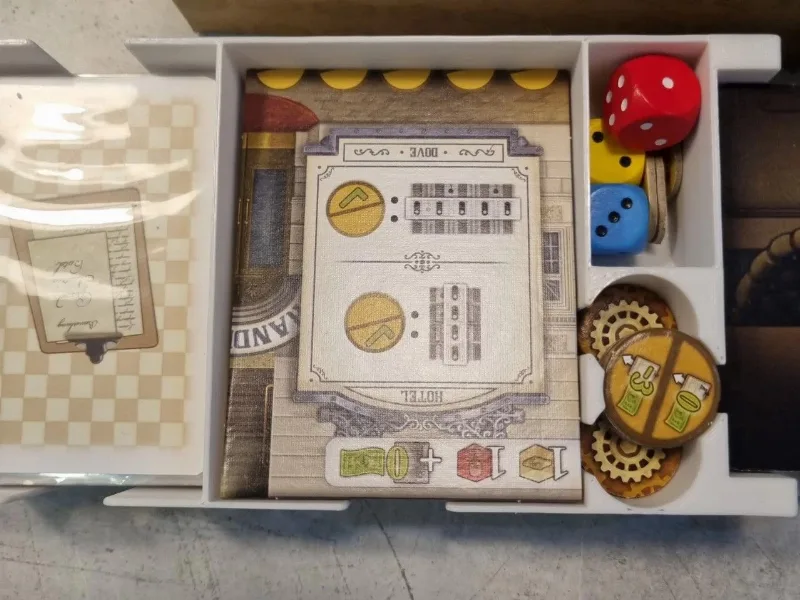 Fixed expansion tray for grand Austria hotel