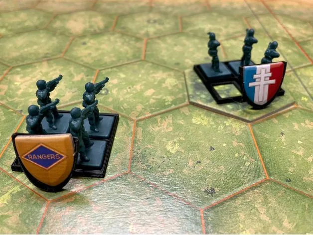 Memoir 44 Board Game Soldier Movement Tray