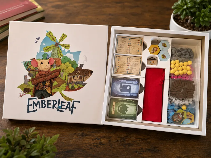 Emberleaf 3D-Ressourcen und Insert