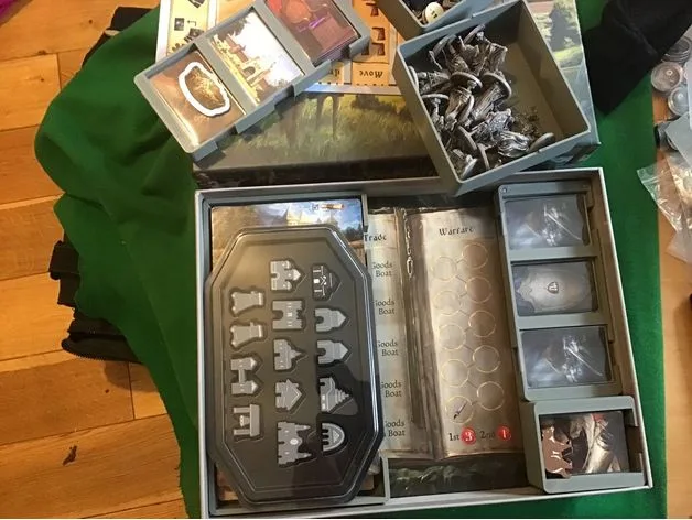Insert for Rurik board game plus expansion