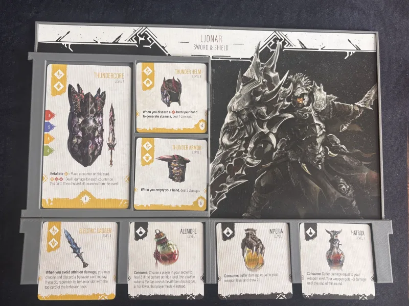 Primal: The Awakening minimal player board holder