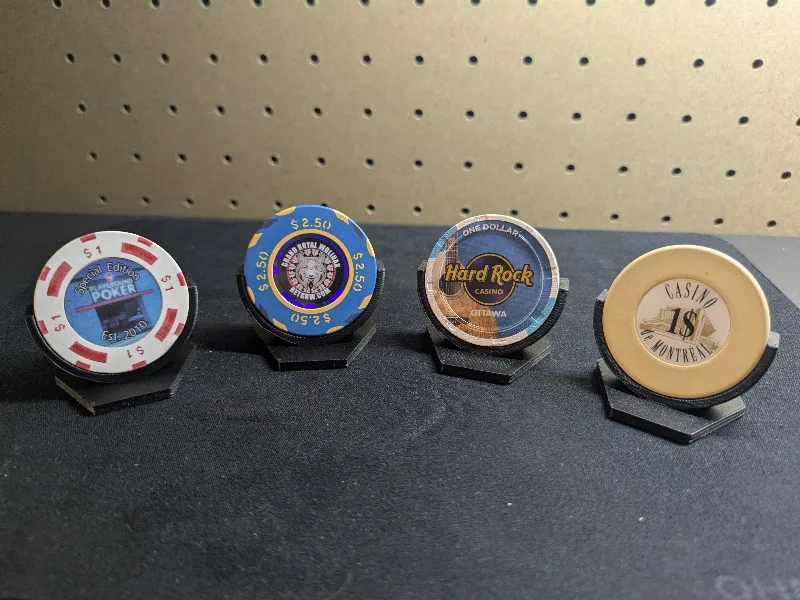 Casino/Poker Chip Display Stand