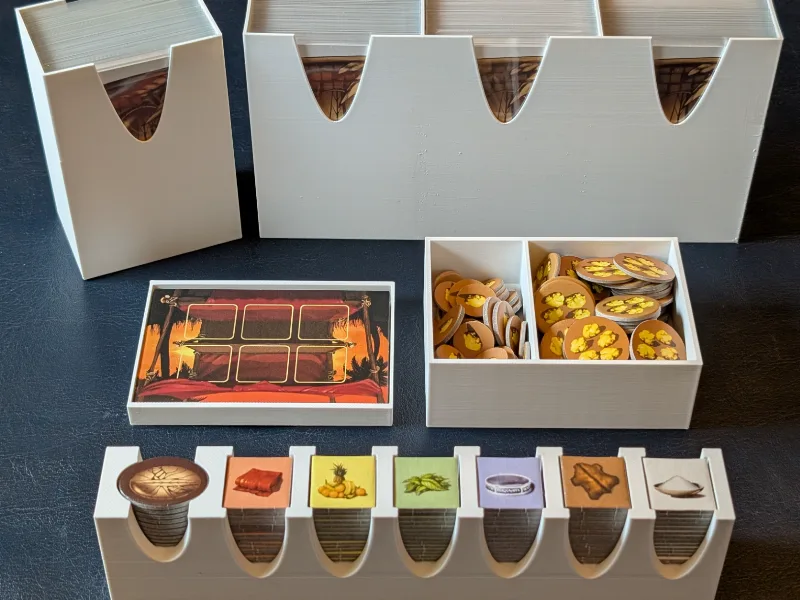 Asante / Jambo Game Insert Organizer