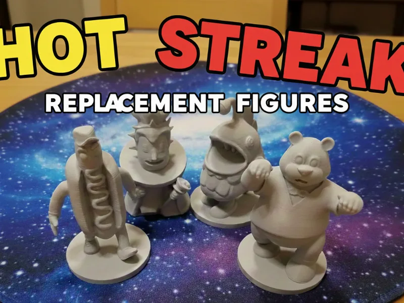 Hot Streak: Board Game Replacement Figures