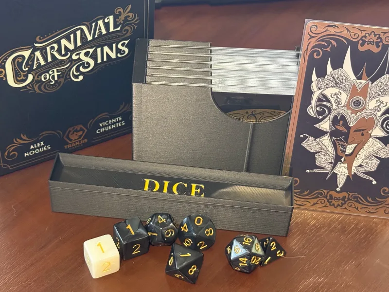 Carnival of Sins - Board Game insert