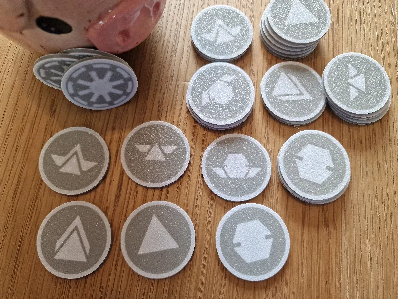 Star Wars Legion - Order Tokens (Republic Edition) - MultiMaterial
