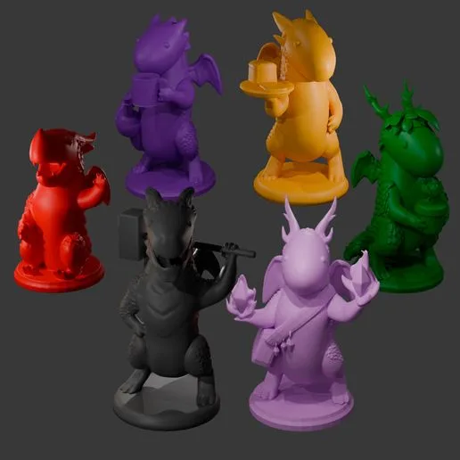 Flamecraft Dragon Miniatures Full Pack