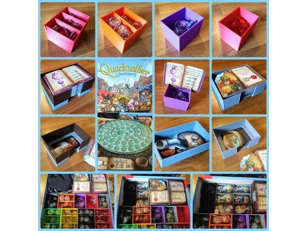 Quacks of Quedlinburg Organizer (incl. expansion)