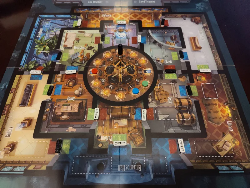 Open Marker for Professor Evil and the Citadel of Time Board Game