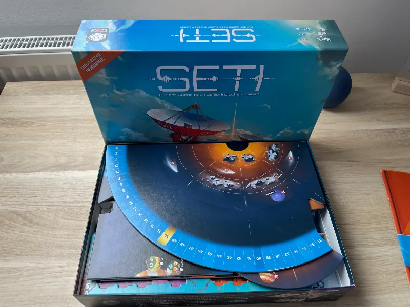 Seti Board Game Box Insert German Edition