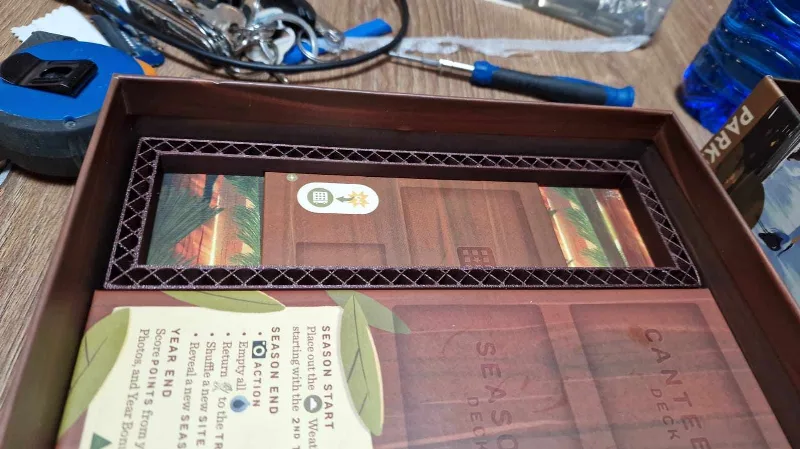 Spacer for Parks organizer from thingiverse