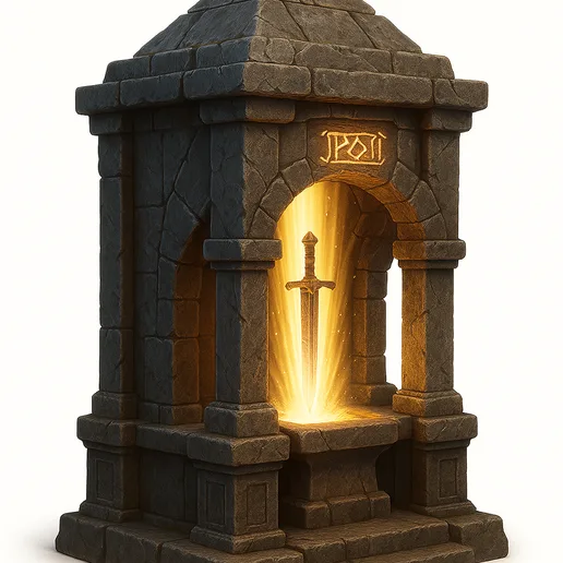 HeroQuest Expansion Forge with Forge Dice