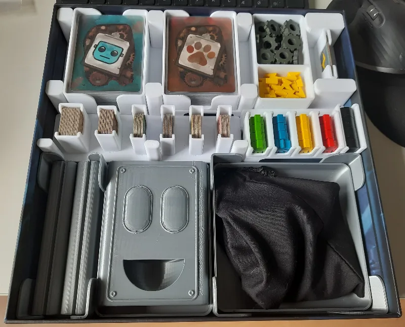 Sparks Board Game Modular Insert and Upgrades