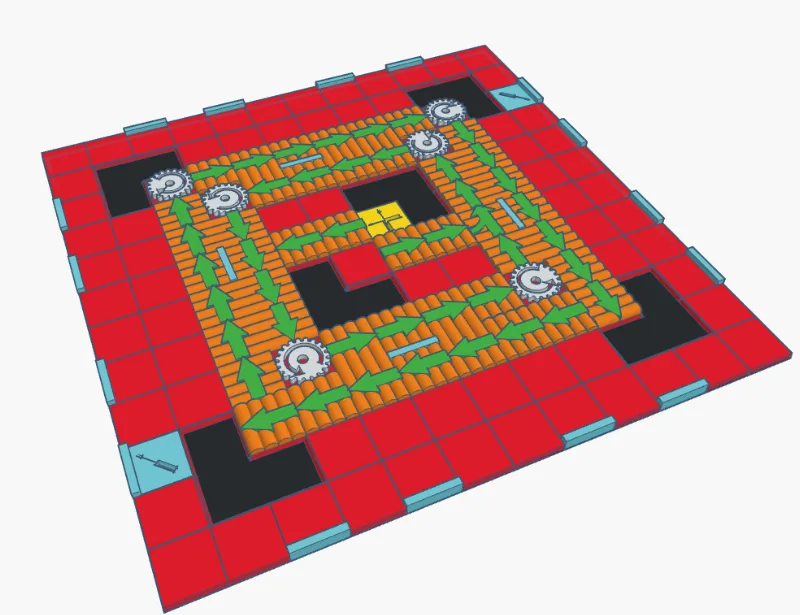 RoboRally Board: Island