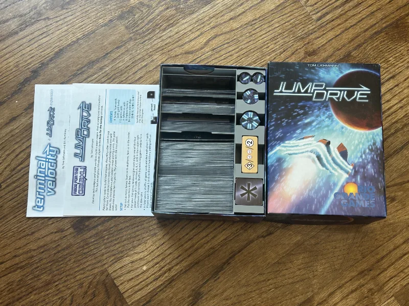 Jump Drive w/ Terminal Velocity Board Game Insert
