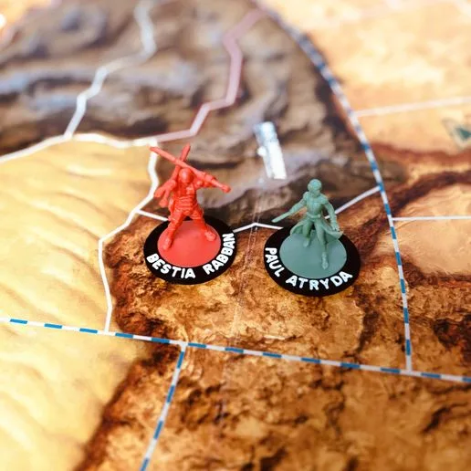 Dune War for Arrakis - Named Leaders rings - PL version