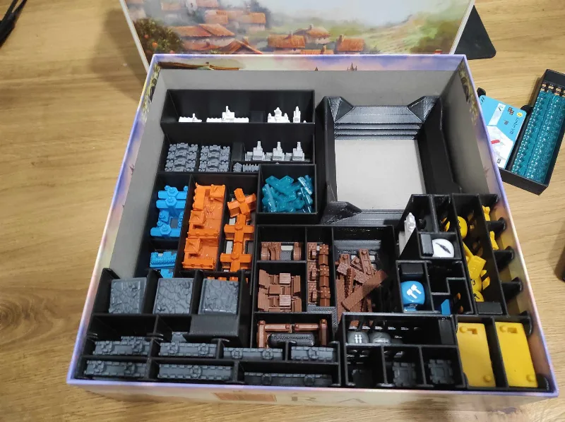 Era: Medieval Age + Rivers and Roads expansion Insert / Organizer