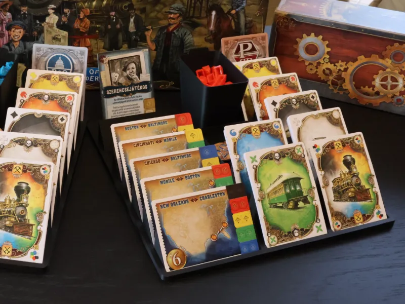 Ticket to Ride Legends Of The West Organizer