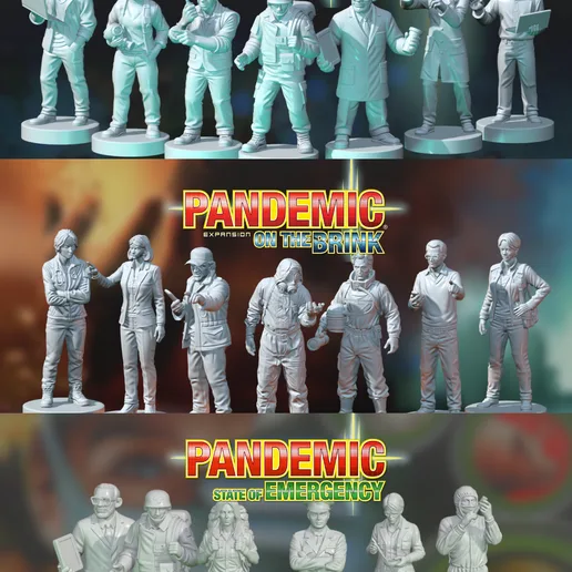 Pandemic Base + On the Brink + State of Emergency