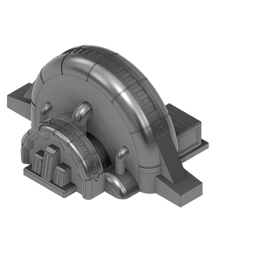 3D printable Star wars legion terrain shield generator Hoth