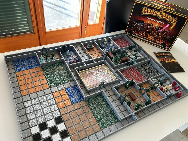 Modular 3D HeroQuest board - A1 Mini Compatible