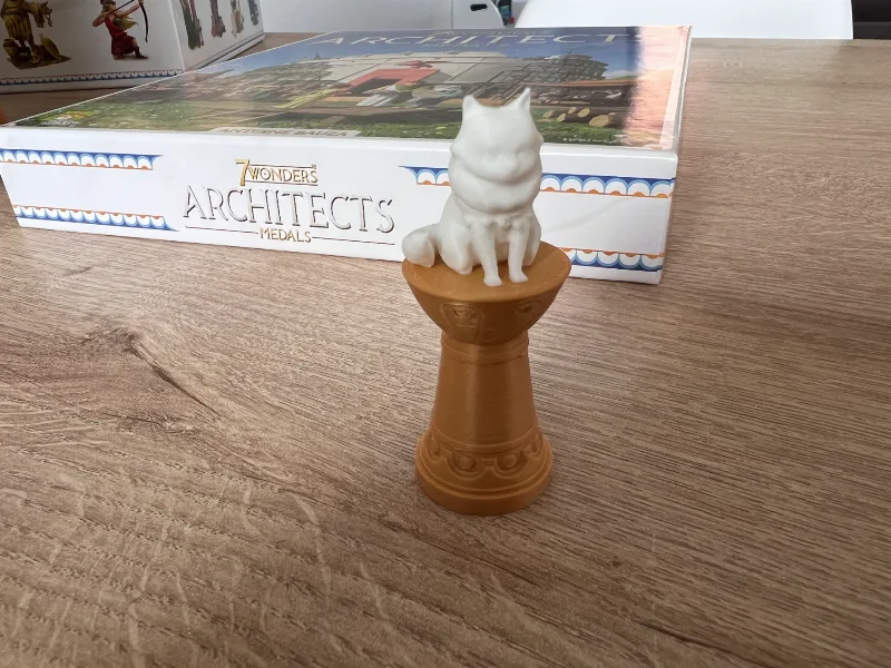 7 Wonders Architects Medals Domestic Cat