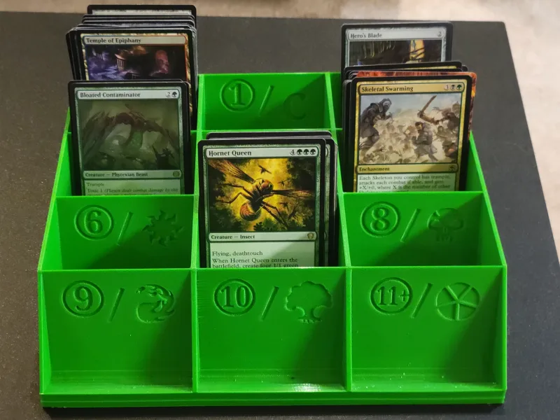 Magic: The Gathering (and TCGs) Card Sorting Tray