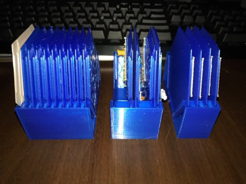 Holders for Catan Dock Pieces Color Change Friendly