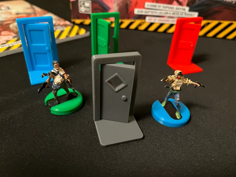 Door for Zombicide - Print in place - Window
