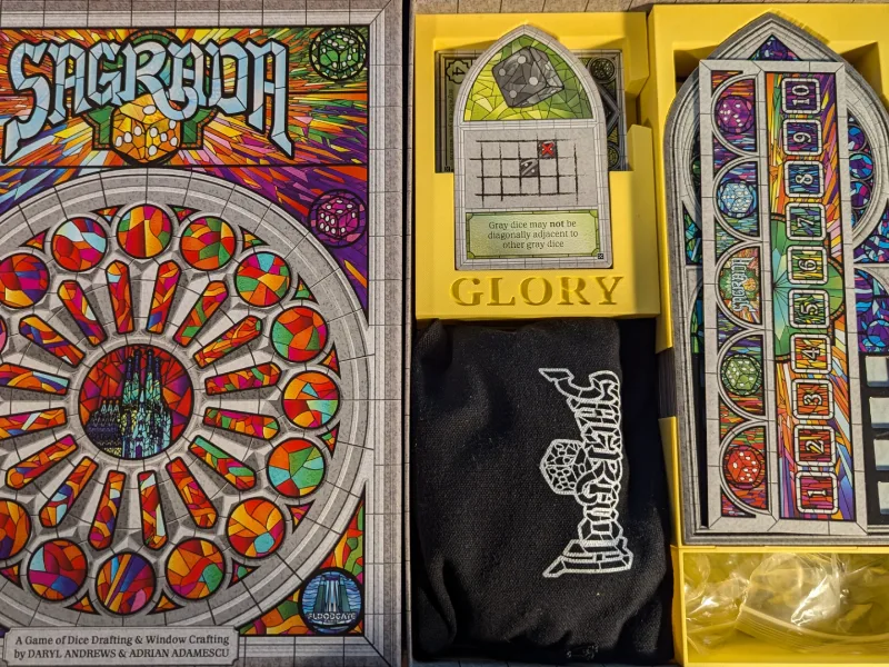 Sagrada & 3 expansions insert