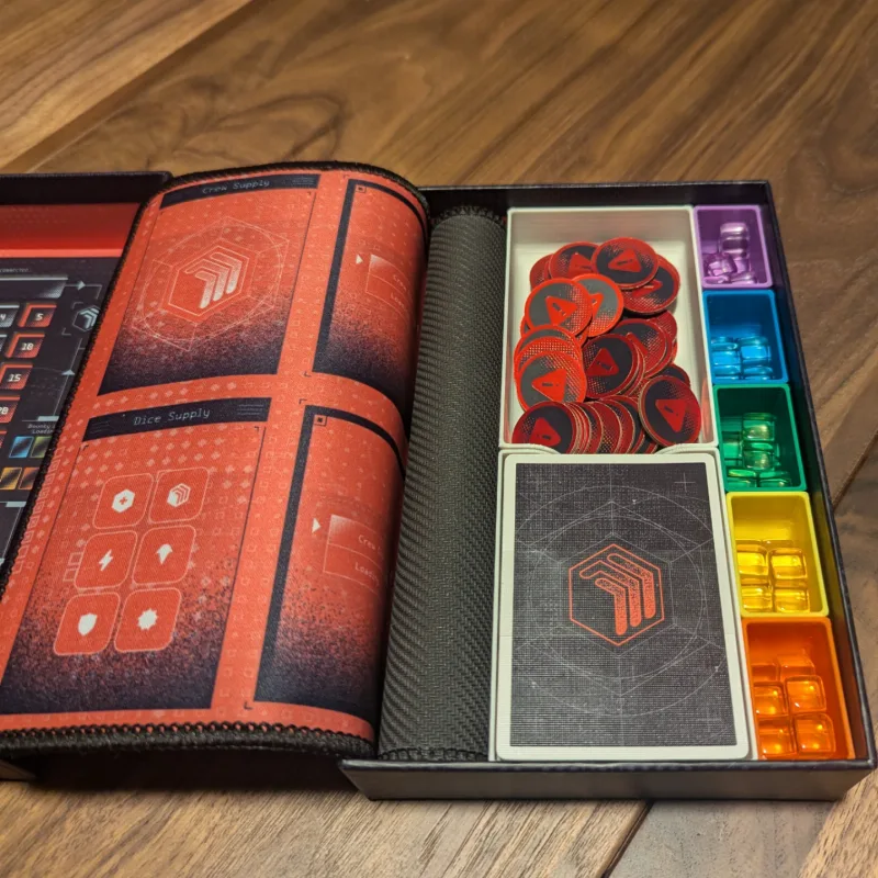 Moonrollers Board Game Insert for Neoprene Mat